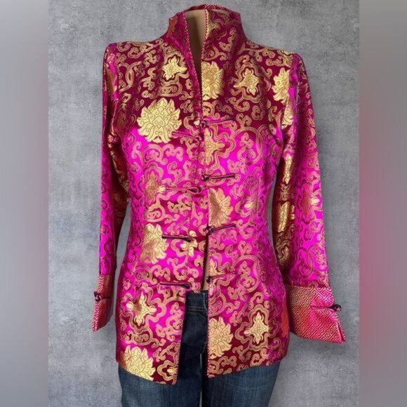 Elegant Minive Brocade Jacket - Picture 1 of 3